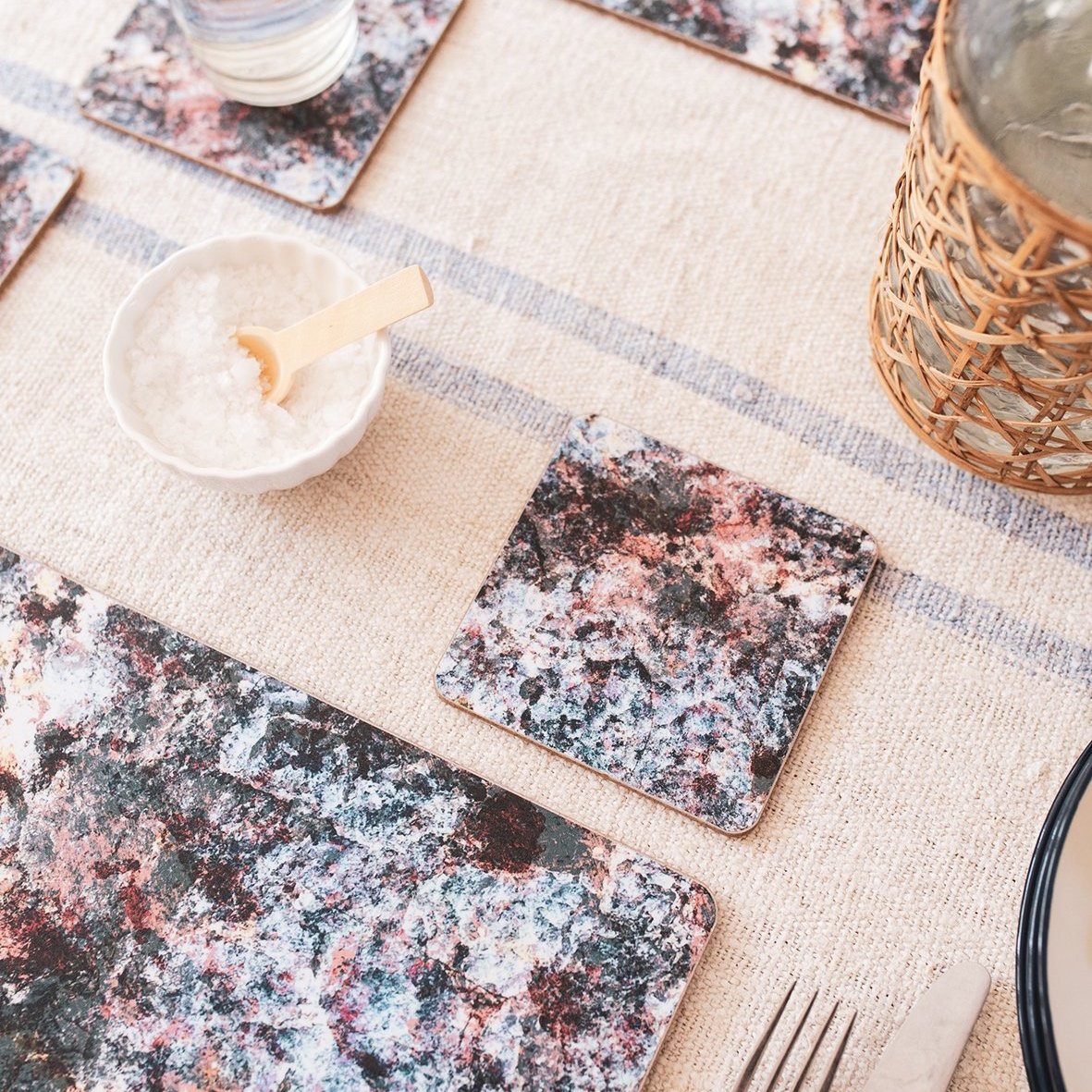 The SeaBreeze Square Coaster