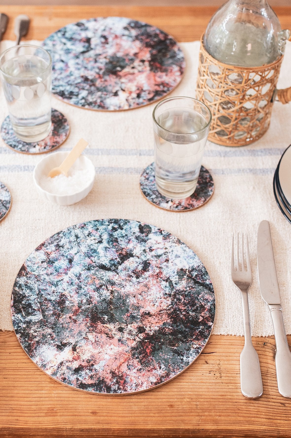 The SeaBreeze Round Placemat, set of four