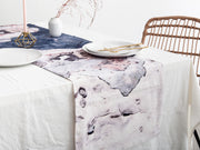 Abstract Textured Cotton Table Runner - 'Aspect Texture'