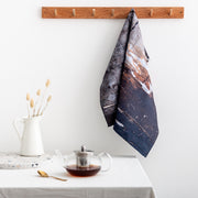 The Wholesome, Abstract Print, Espresso Tea Towel