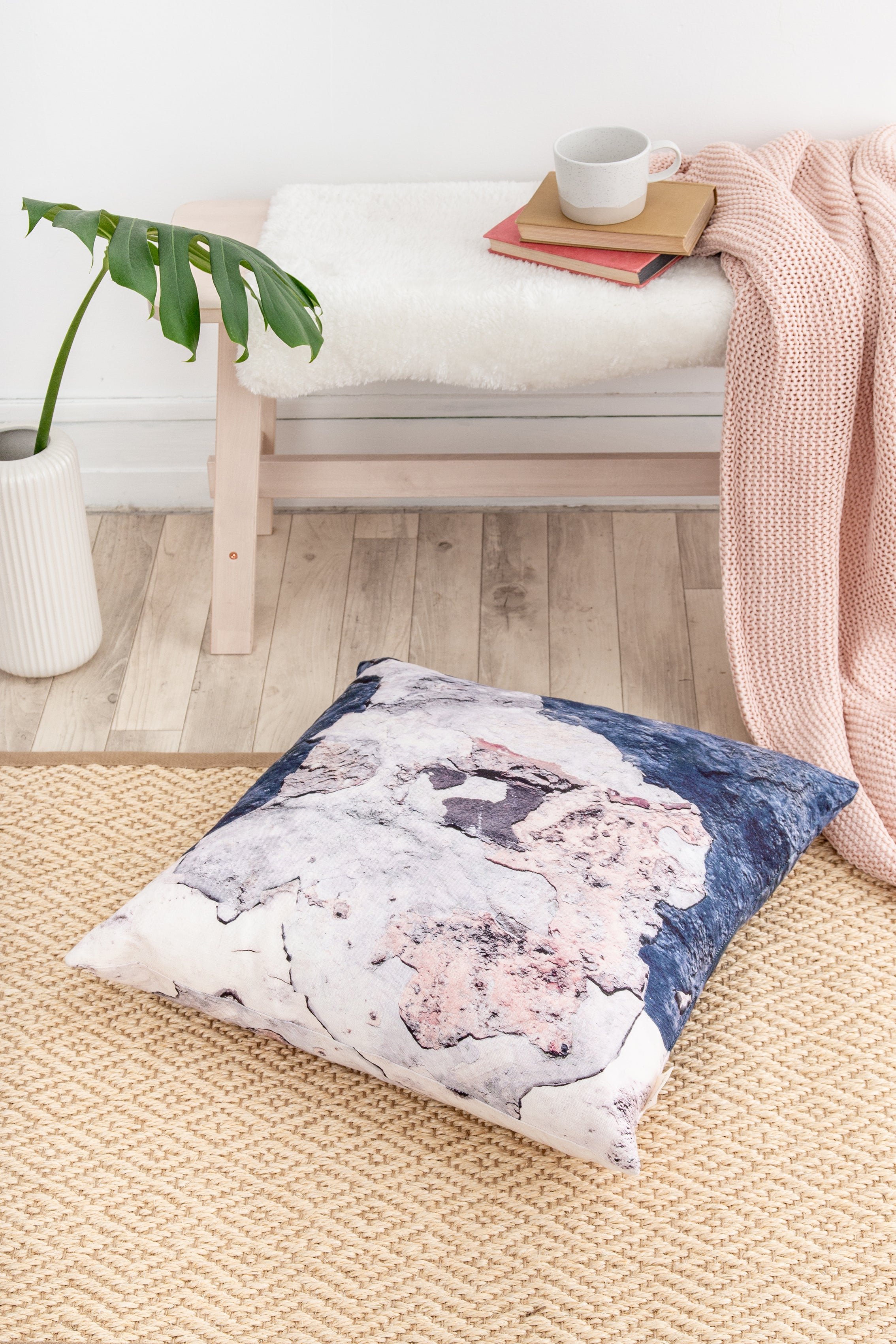 Large, Urban Textured, Cushion Cover - 'Aspect Texture'