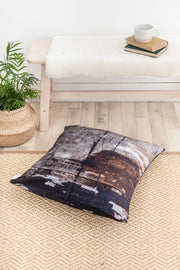 Large Painted Textured Cushion Cover - 'Wholesome'