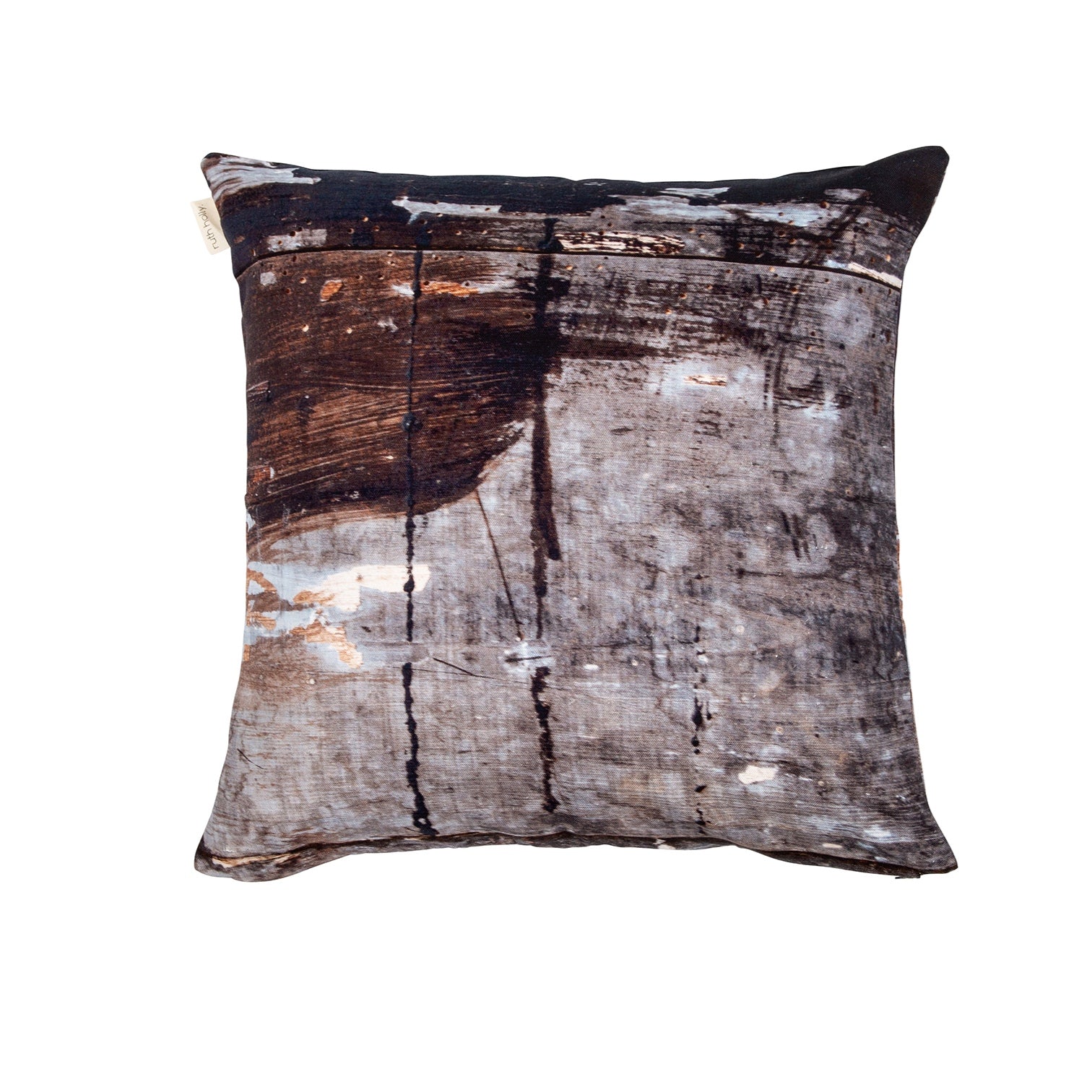 Large Painted Textured Cushion Cover - 'Wholesome'