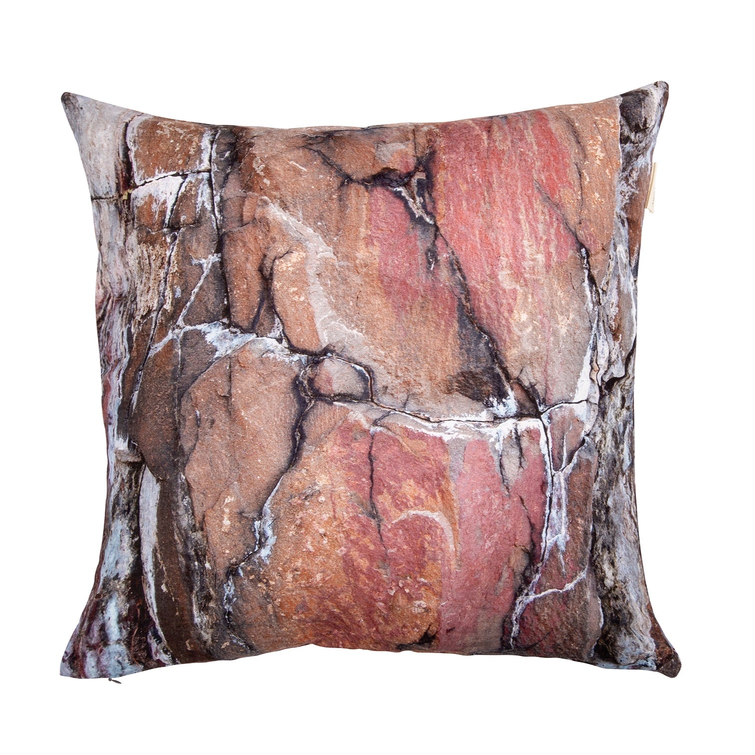 Rock Textures Natural Cushion Cover - 'Earth'