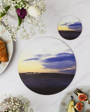 The Serene Round Placemat, set of four, LIMITED EDITION