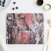 Set Of Four Rectangle Earth Placemats